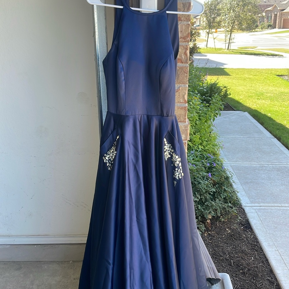 PROM NAVY BLUE DRESS